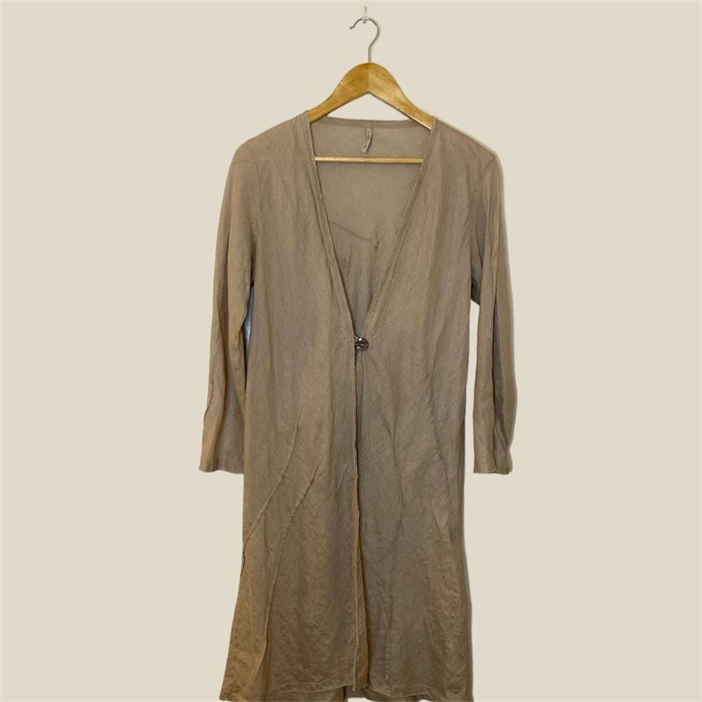 Home frocks linen cardigan